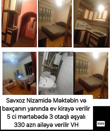 otag: Kirayə mənzil – Savxoz Nizami, məktəb və bağçanın yaxınlığı - 5-ci — 1