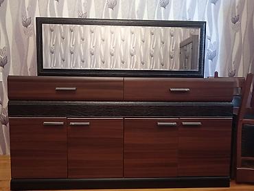ucuz tap az dolablar: Mebel dəsti – bufet/komod və böyük güzgü - Üslub: müasir, minimal — 1