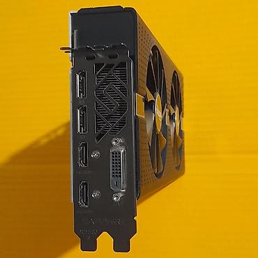 Комплектующие для ПК: Видеокарта для ПК, Б/у, ЖК Sapphire, Radeon RX, 4 ГБ — 4