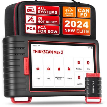 Alati za automobile: NOVO - Thinkcar ThinkScan Max 2 EU WiFi Bluetooth OBD2 Thinkcar — 26