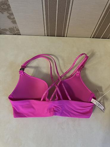 pull and: Бюстгальтер Victoria’s Secret, ярко‑розовый (фуксия) - Модель с — 4