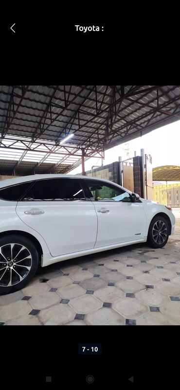 Toyota: Toyota Avalon: 2018 г., 2.5 л, Автомат, Гибрид, Седан