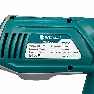 Строительные фены: №: 16043 Məhsulun adı: İnşaat feni Intiplus HG004, 220 V, şəbəkə 2000 — 2