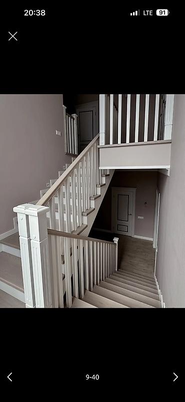 Деревянные лестницы: Деревянная лестница Для дома, Бесплатная доставка, Вид дерева: Лиственница, Форма лестницы: Прямая, Стиль: Лофт — 7