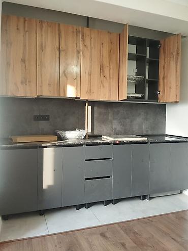 silver kitchen: Кухонный гарнитур, Новый, цвет - Серый, Бесплатная доставка — 2