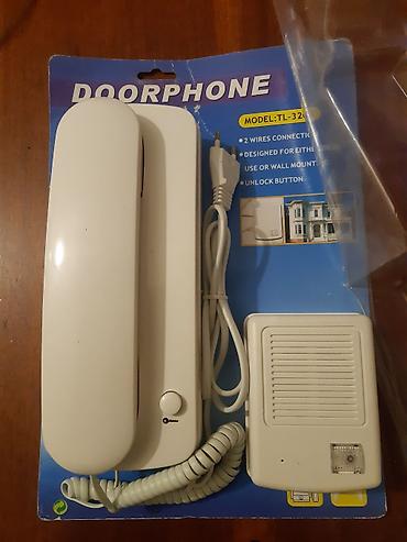 wifi domofon: DOORPHONE domofon sistemi – Model: TL-32 Xüsusiyyətlər: - 2 naqilli — 1
