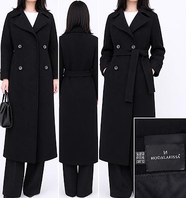 moda larissa плащ: Пальто, Классика, Стеганый, Длинная модель, С поясом, S — 2