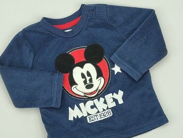 kurtki zimowe chłopięce 158: Sweatshirt, Disney, 6-9 months, condition - Good