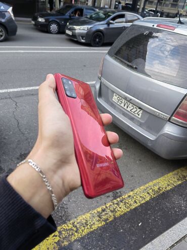 samsung s21 fe ekran: Samsung Galaxy A21S, 32 GB, rəng - Qırmızı
