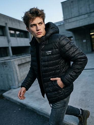 Курткалар: Куртка-ветровка Lee Cooper Originals, мужской размер M Также — 1