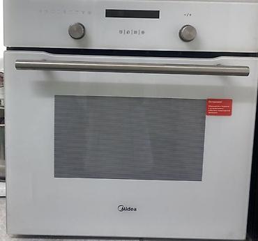 Встраиваемый электрический духовой шкаф Midea, белый. Основные at lalafo.kg Встраиваемый электрический духовой шкаф Midea, белый. Основные
