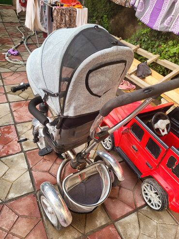cybex uşaq arabası: Трехколесная коляска, Б/у, Пол: Мальчик, Самовывоз