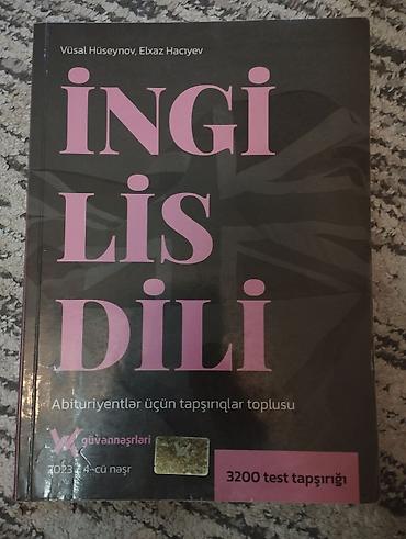Testlər: Məhsul: “İngilis Dili – Abituriyentlər üçün tapşırıqlar toplusu” — 1