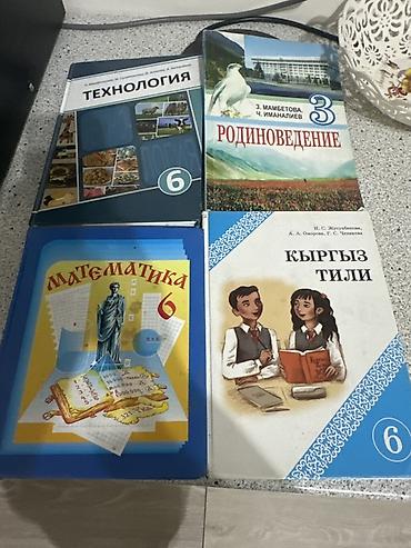 Комплект школьных учебников для 6 класса (Кыргызстан): - Технология