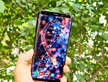 скупка бу телефонов на запчасти: Samsung Galaxy S9 Plus, Б/у, 128 ГБ, цвет - Черный, 2 SIM