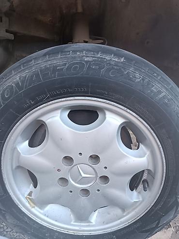 18 disk təkər: W124 ucun oturacaq 130
Diskilər 15lik 130m
16lıq 130m 
İşlek veziyetde — 7