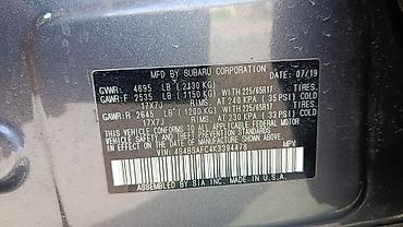 Subaru: Subaru Outback: 2019 г., Универсал — 12