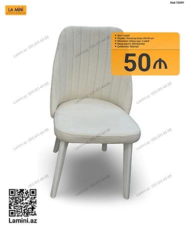 quxna stol: Məhsul: Yumşaq oturacaqlı stul - Model: Kod 10349 - Miqdar: 1 ədəd — 1