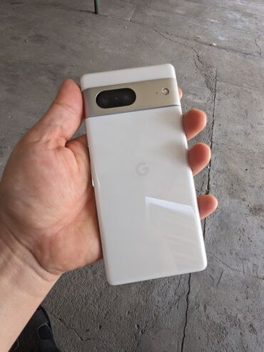 телефон 7000: Google Pixel 7, Жаңы, 128 ГБ, түсү - Ак, 1 SIM, eSIM