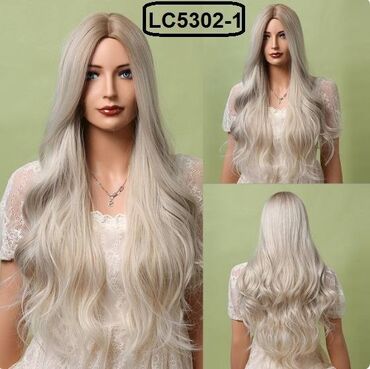 Perike i klipse: Poluprirodne kanekalon perike,mogu se prati uvijati ispravljati — 17