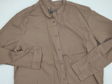 brązowy t shirty damskie: Shirt, 2XS (EU 32), condition - Very good