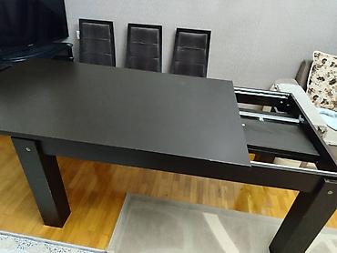Mebel: İşlənmiş, Dördbucaq masa, 6 stul — 5