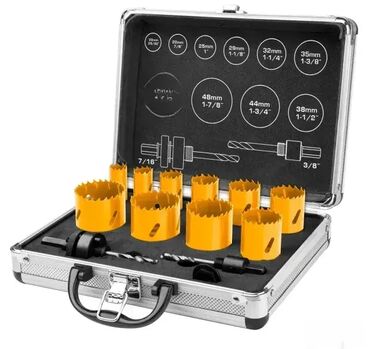 jysk metalni stolovi: Set kruna za metal AKH0121 12-delni set testera za otvoreVeli?ine