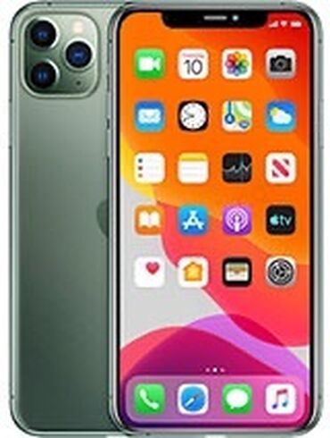 Apple iPhone: IPhone 11 Pro Max, Б/у, 256 ГБ, Pacific Blue, Защитное стекло, Чехол, Кабель, 72 %