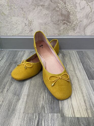 желтые туфли: Туфли H&M, 37, цвет - Желтый