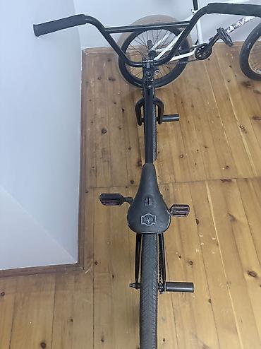 volta: BMX velosiped – şəhər və freestyl üçün - Rəng: tam qara - Çərçivə — 2