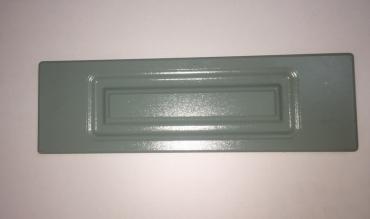 мебельные заглушки: Мебельный фасад МДФ цвета салладин ( мятный), размер 12 см х 40