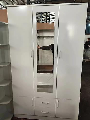 Шифоньеры, шкафы для одежды: Шифоньер, шкаф для одежды, Новый, Прямой, ЛДСП — 4