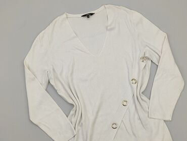 bluzki z dekoltem w serek hm: Sweter, 4XL, stan - Dobry