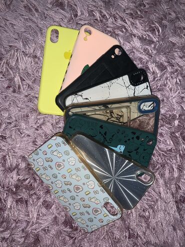 Чехлы: Чехлы для iPhone. XR В комплекте: - Желтый силиконовый чехол с — 1