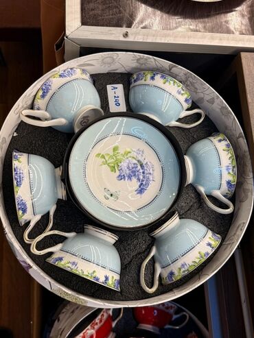 Çay dəstləri və servizlər: Çay dəsti, rəng - Ağ, Farfor, 6 nəfərlik — 13