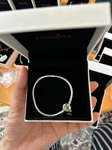 Серебряные браслеты: Пандора 925 проба Серебро С оформлением (в комплекте фирменный — 10