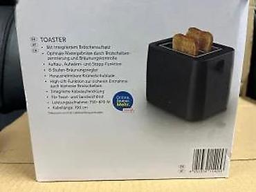 Tosteri: SilverCrest toster za hleb – crni, 870 W - Dve široke slot-otvore za — 12