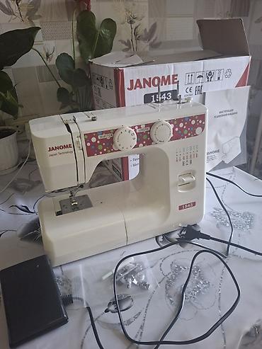 бу оверлок: Швейная машина Janome, Электромеханическая, Автомат — 1