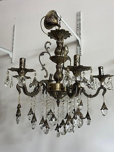 bakıda xalca mağazası: Çılçıraq, 5 lampa, Metal — 1