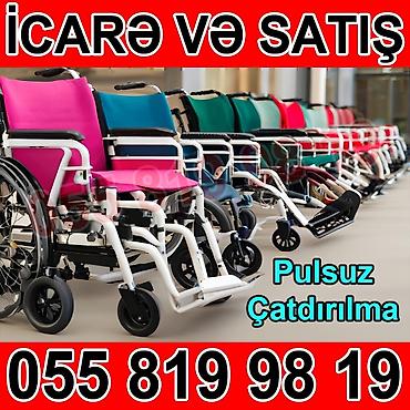 tibbi araba: Məhsul: Manuel əlil arabaları – icarə və satış Təsvir: - Müxtəlif — 1