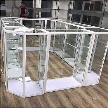 Витрины: Прилавок витрина, витрина стеклянная, торговые витрины металлические — 6