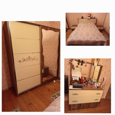 Mətbəx mebeli: Yataq desti tecili satilir. Matras daxil. Qiymet 450 azn. Unvan