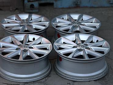 17 5: Литые Диски R 17 Toyota, Комплект, отверстий - 5, Б/у — 7