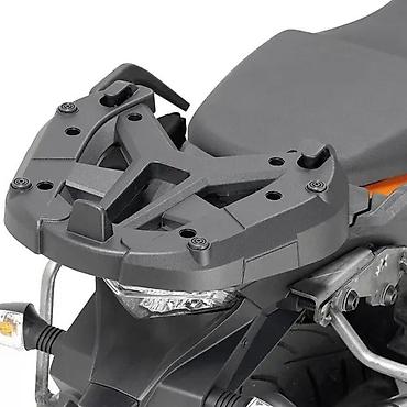 oblikač: Čvrst nosač prtljaga za motocikl, dizajniran za montažu na zadnji deo — 1