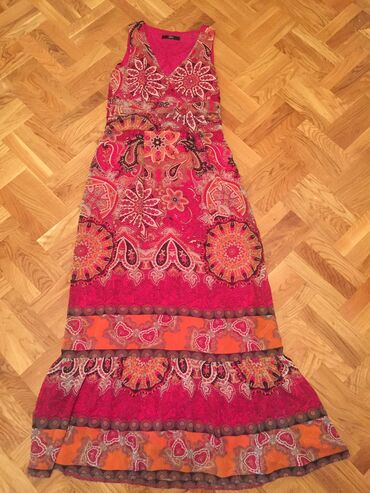 boho haljine: Duga leprsava haljina S.Oliver kupljena u Nemackoj