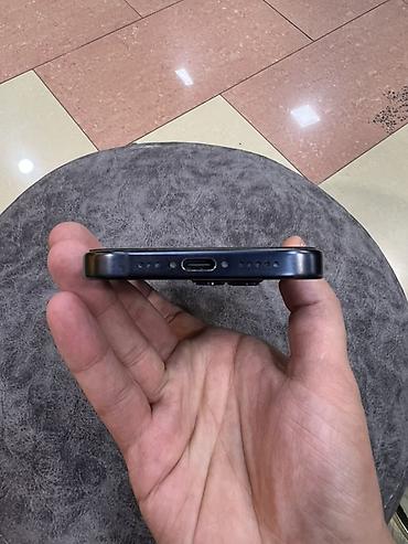 apple notebook: IPhone 15 Pro, 256 GB, Blue Titanium, Face ID — 6