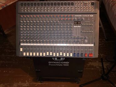 Mikşerlər: Dynacord PowerMate 1600 Səs gücləndirici və 2 Ədəd Kalonka 1600 dük — 9