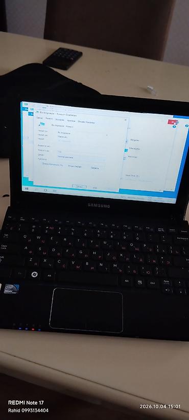 sam agac: Samsung netbuk Model: Samsung N150 (etiketdə “N150”/“N150-N” seriyası — 5