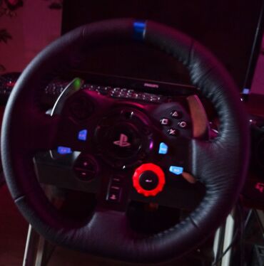руль и педали для компютера: Продам Легендарный игровой руль серии Logitech G29 в хорошем состоянии