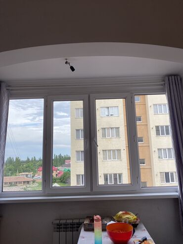 Окна: Пластиковое окно, Глухое, цвет - Белый, Б/у, 145 *2750, Самовывоз